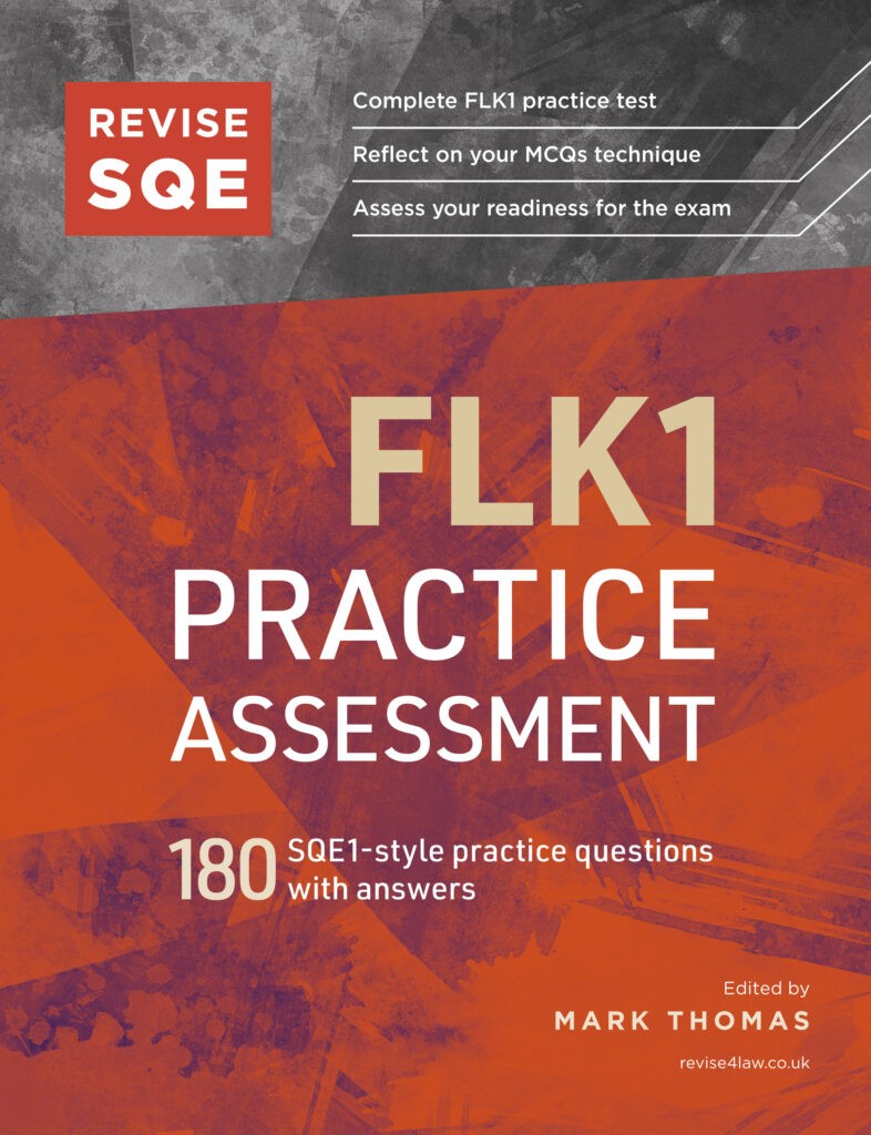 Revise SQE FLK1 book cover